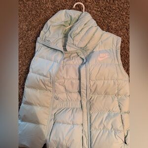 Nike Sky Blue Quilted Jacket